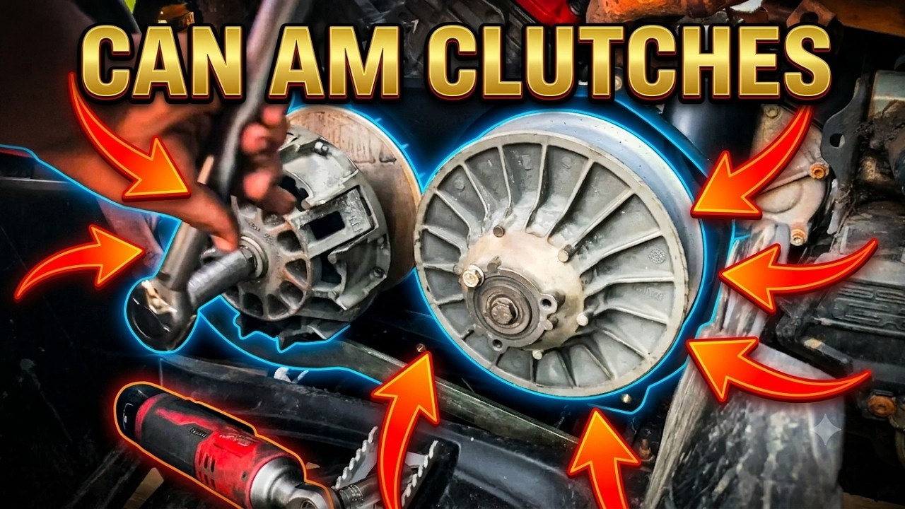 Can Am Renegade | Clutch Install