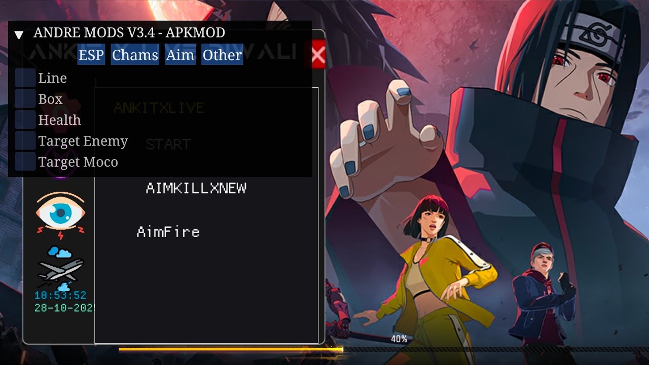 "MOD MENU ANDRE MODS V3.4 [REMAKE] APK MOD hSERTA LINK LANGSUNG ✅🔗