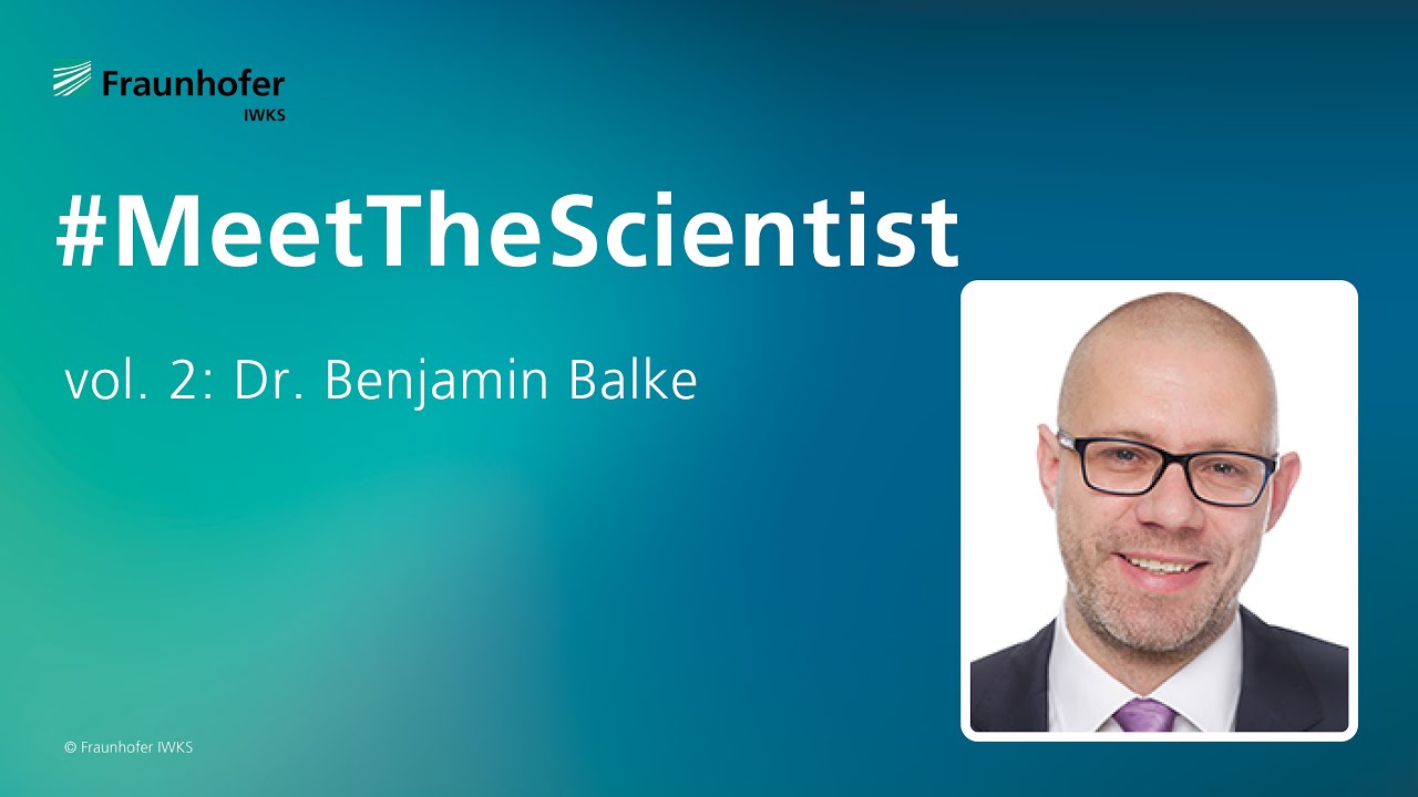 #MeetTheScientist - vol. 2: Dr. Benjamin Balke