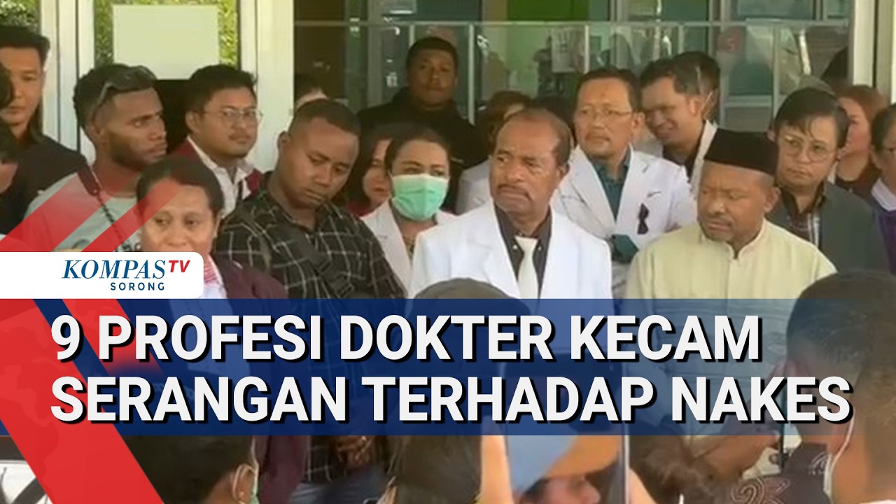 9 Profesi Dokter Deklarasi Tuntut Jaminan Keamanan Bagi Nakes yang Tugas di Daerah Terpencil