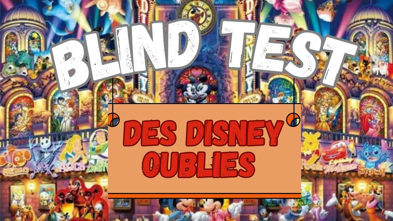 BLIND TEST des Disney oubliés #disney #blindtest