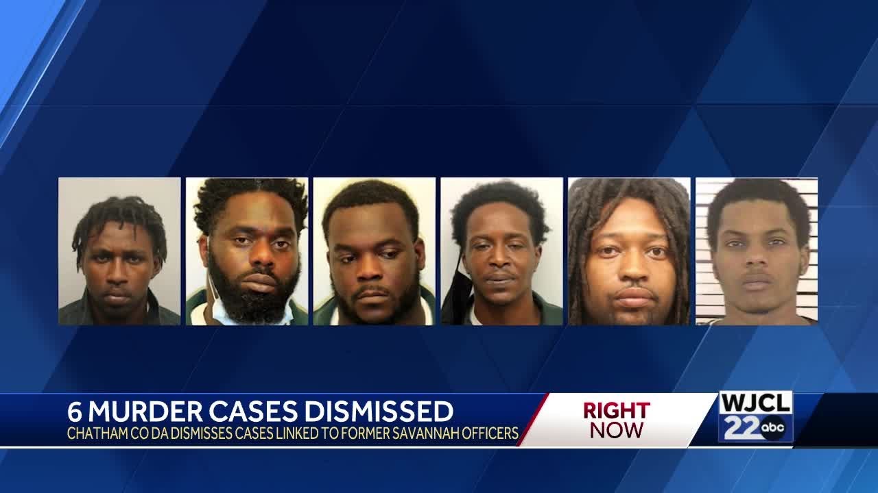 Chatham County district attorney dismisses 6 murder cases following indictments of former cops