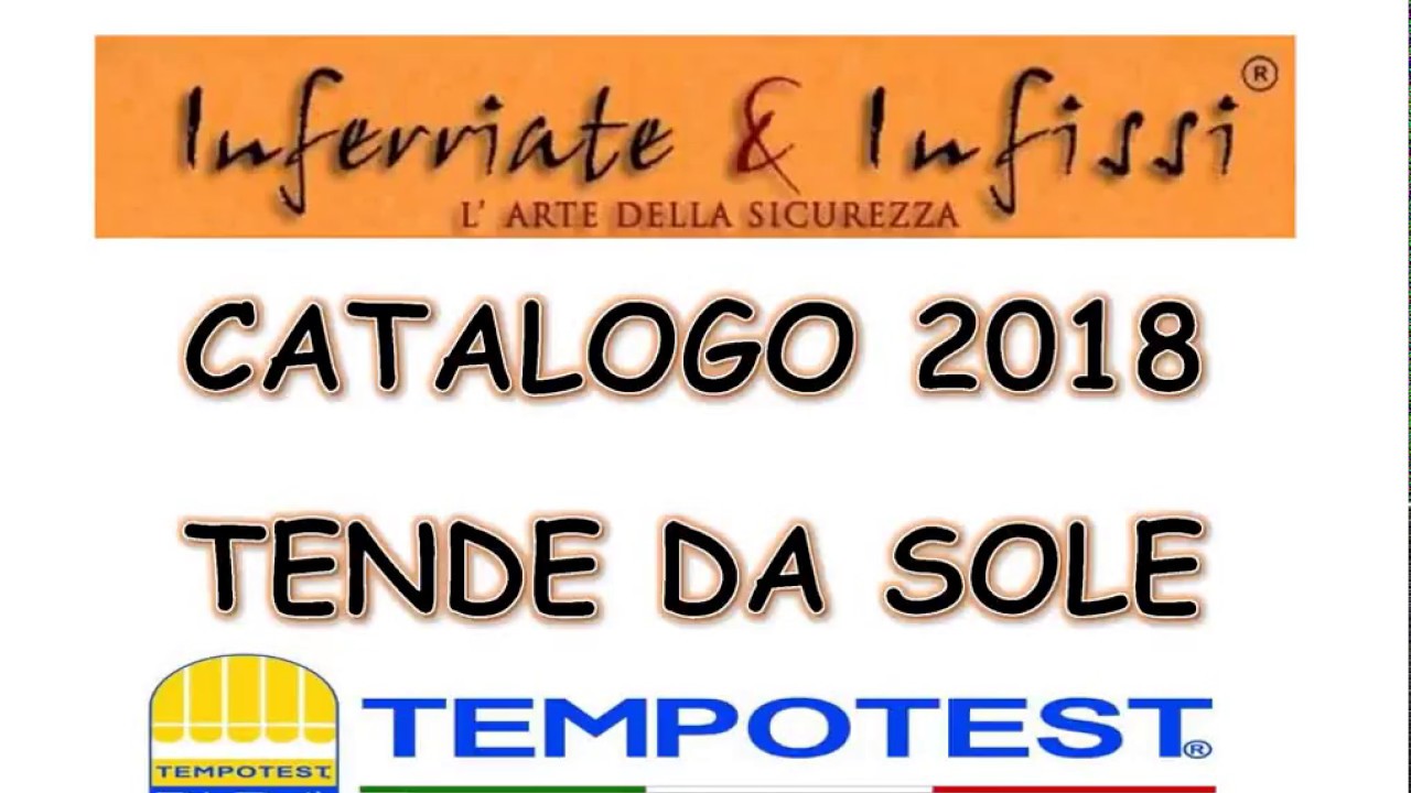 CATALOGO TENDE DA SOLE