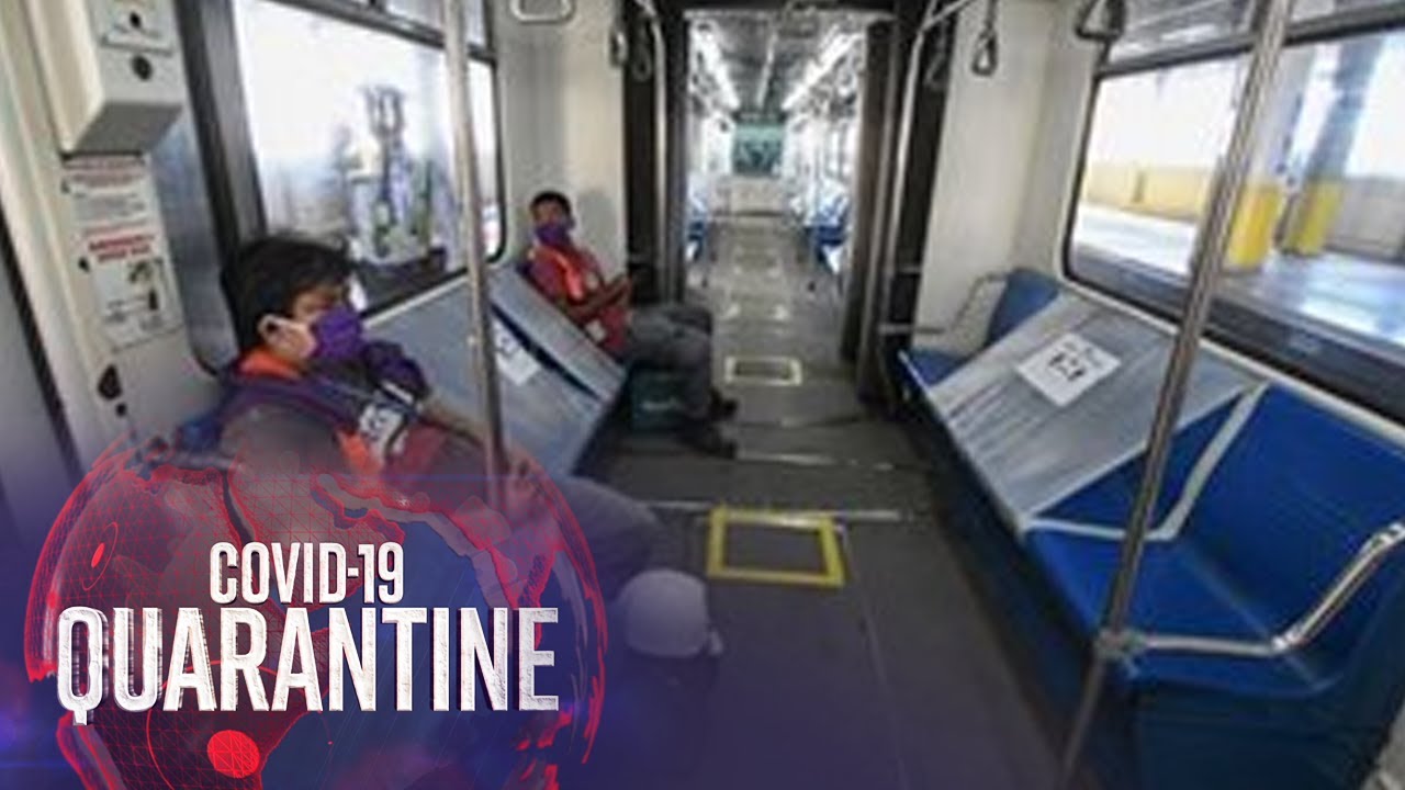 LRT enforces strict safety protocols as it resumes operations today | ANC