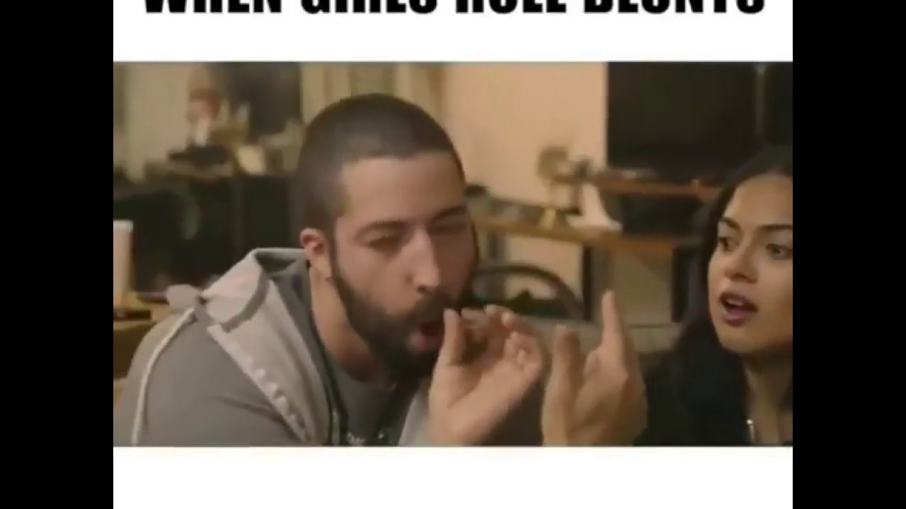 Girls Rolling Joint !!!