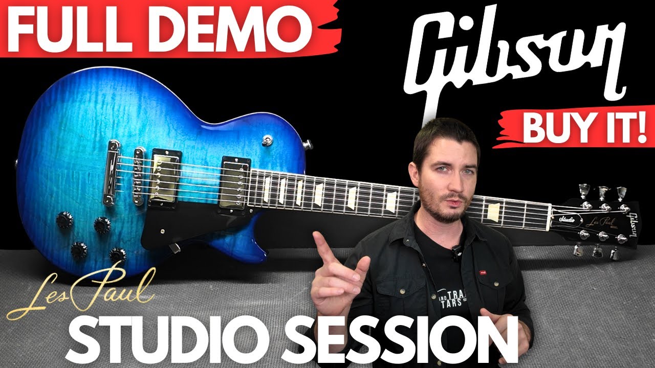 Gibson Les Paul Studio Session ПОЛНАЯ ДЕМОНСТРАЦИЯ (КУПИТЬ!)