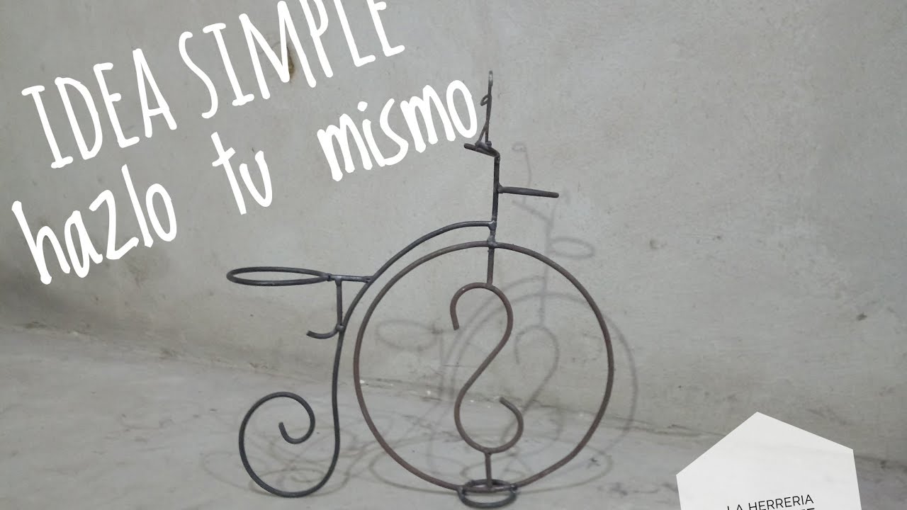 DIY Ideas simples y faciles para herreria. faça você mesmo. how to make #diy #herrerosargentinos