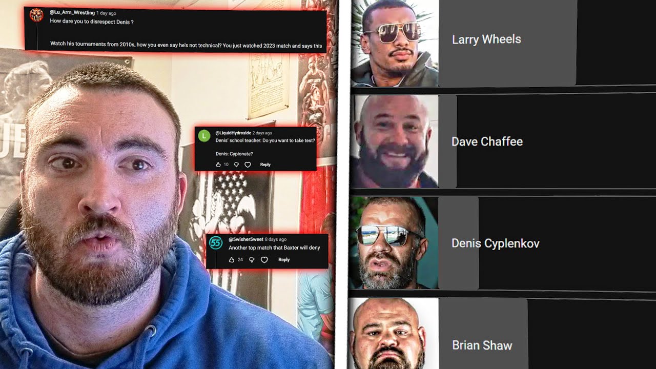 Reading Hilarious Comments from Armwrestling Fans ⌨
