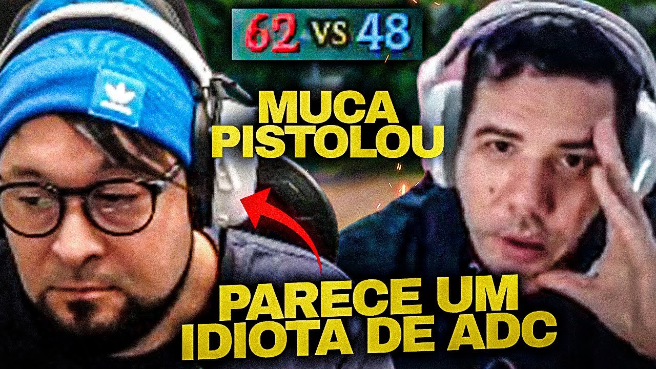 MUCA PISTOLA COM GORDOX EM PARTIDA COM MAIS DE 100 KILLS | League of Legends