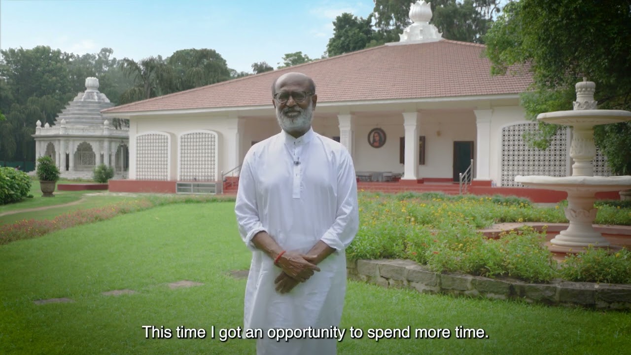 RAJINIKANTH at YSS Ranchi Ashram: 