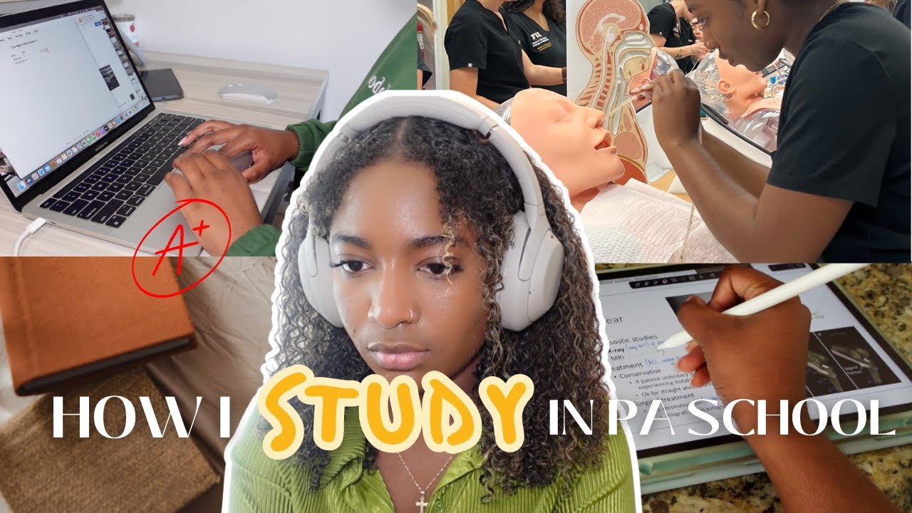 HOW I STUDY IN PA SCHOOL | FROM AN A STUDENT (RESOURCES, Q BANKS, TIPS + EXAM  SCORE REVEAL)