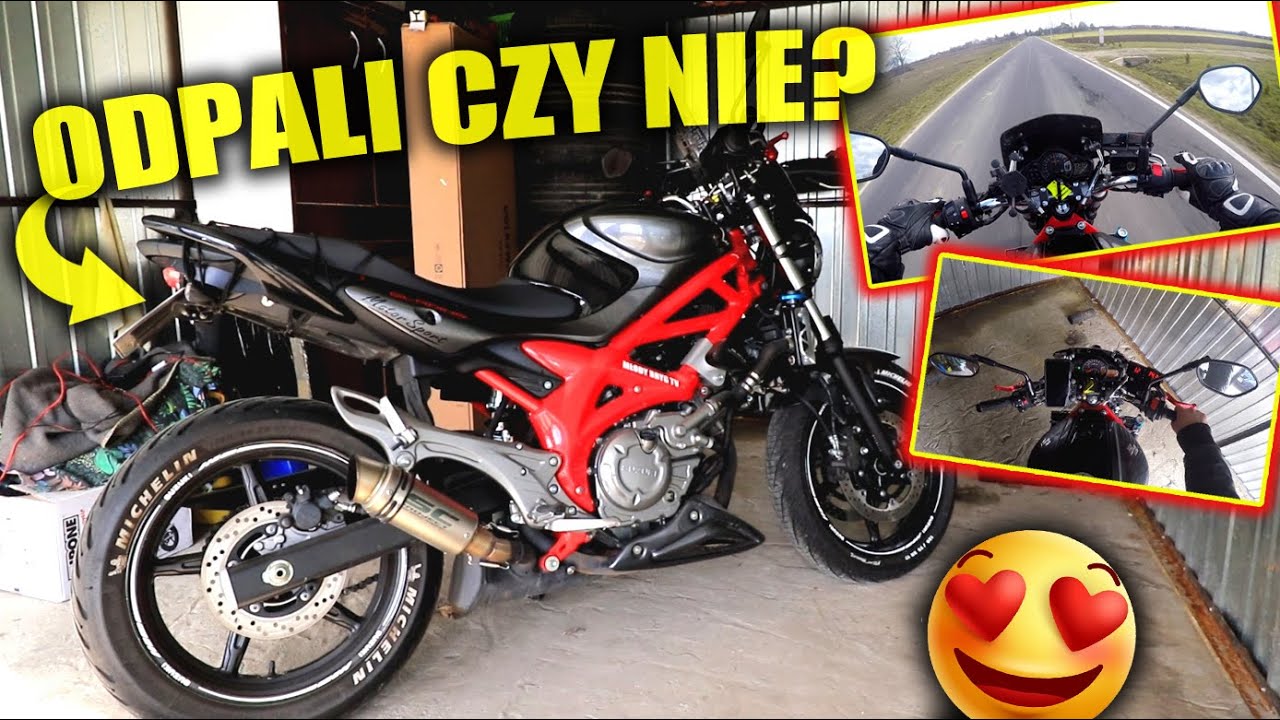 🔥Suzuki SFV Gladius 650🔥- Odpalanie po zimowaniu