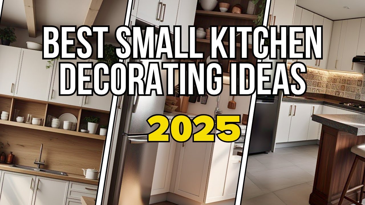 Genius Small Kitchen Ideas to Make It Look Bigger & Stylish!
