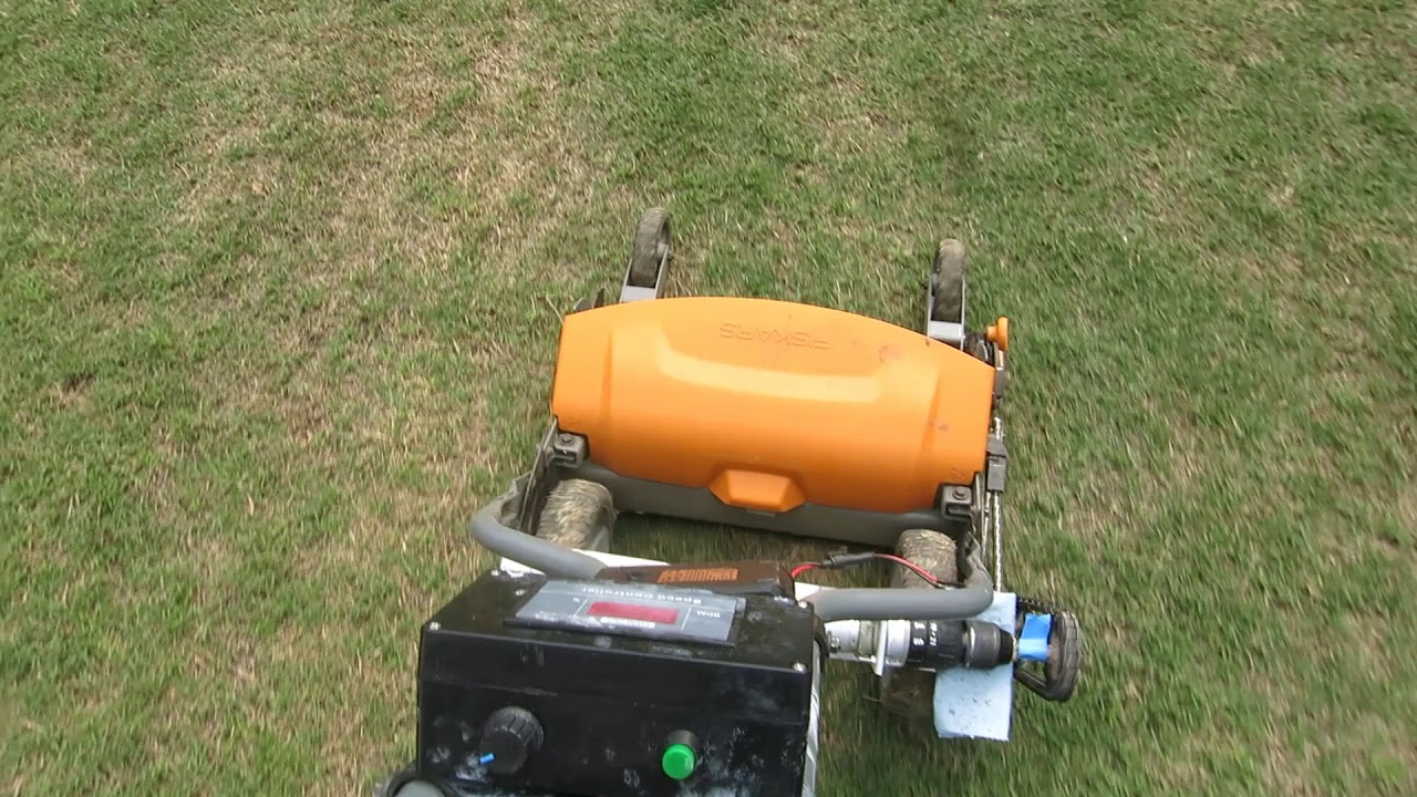 Drill Reel Mower