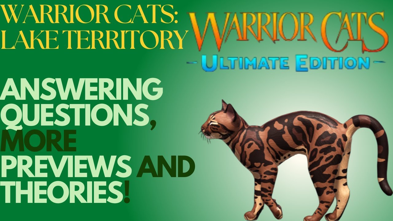 Warrior Cats LAKE TERRITORY! Answering Questions + Previews!🐱