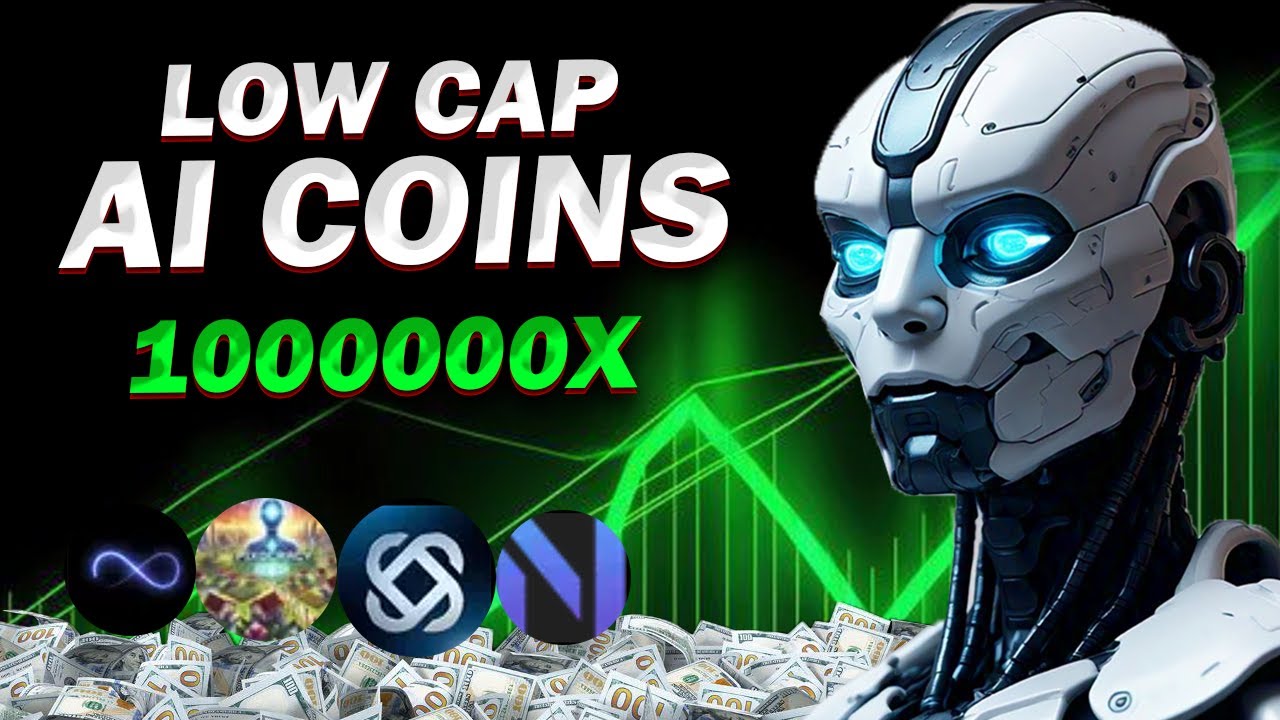 Top 7 AI Crypto Coins with LOW Market Cap for 1000x Undervalued Bull Run 2025