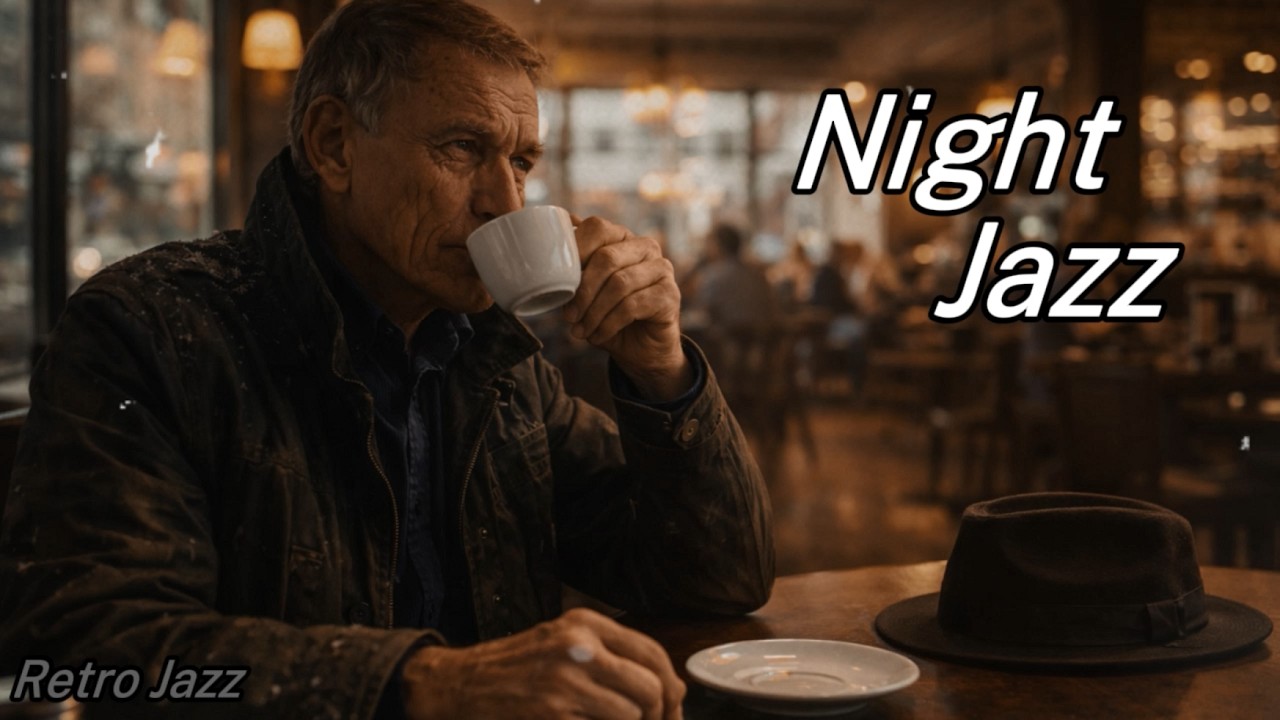 Rainy Café Evening | 1950's Retro Jazz