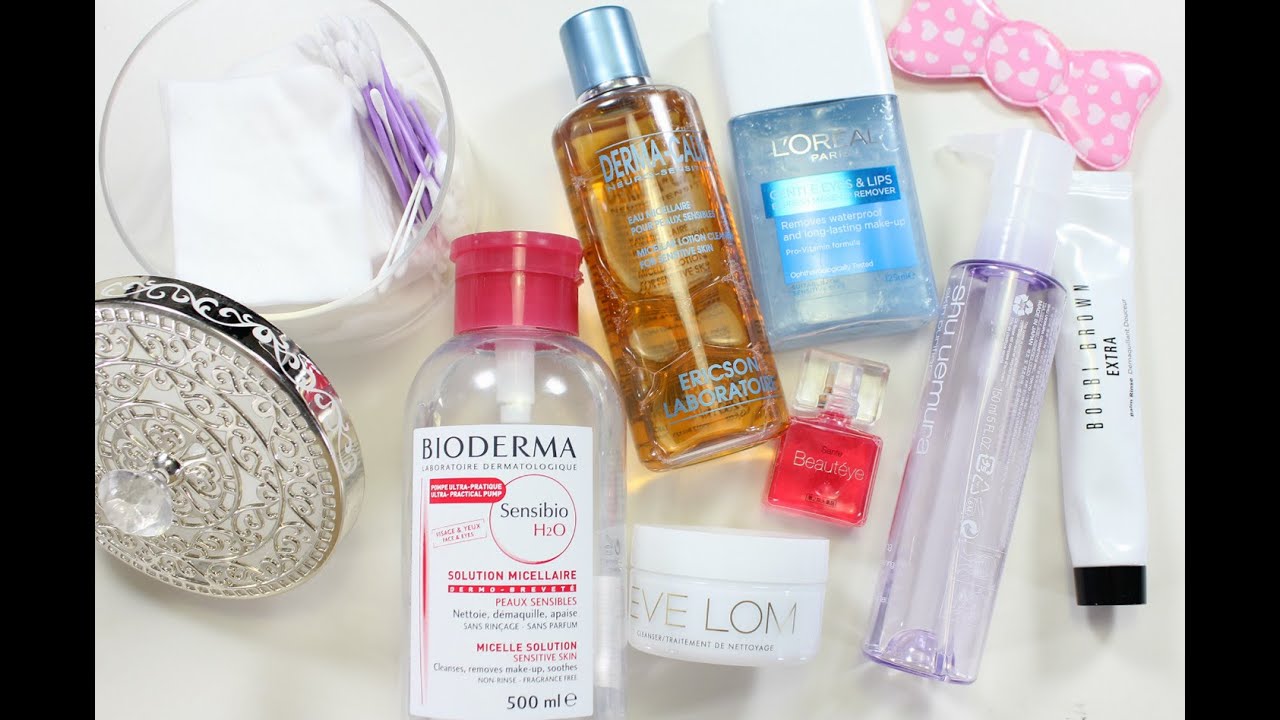【蕊姐彩妆课】卸妆全过程示范和产品推荐 How to remove makeup & My favourites