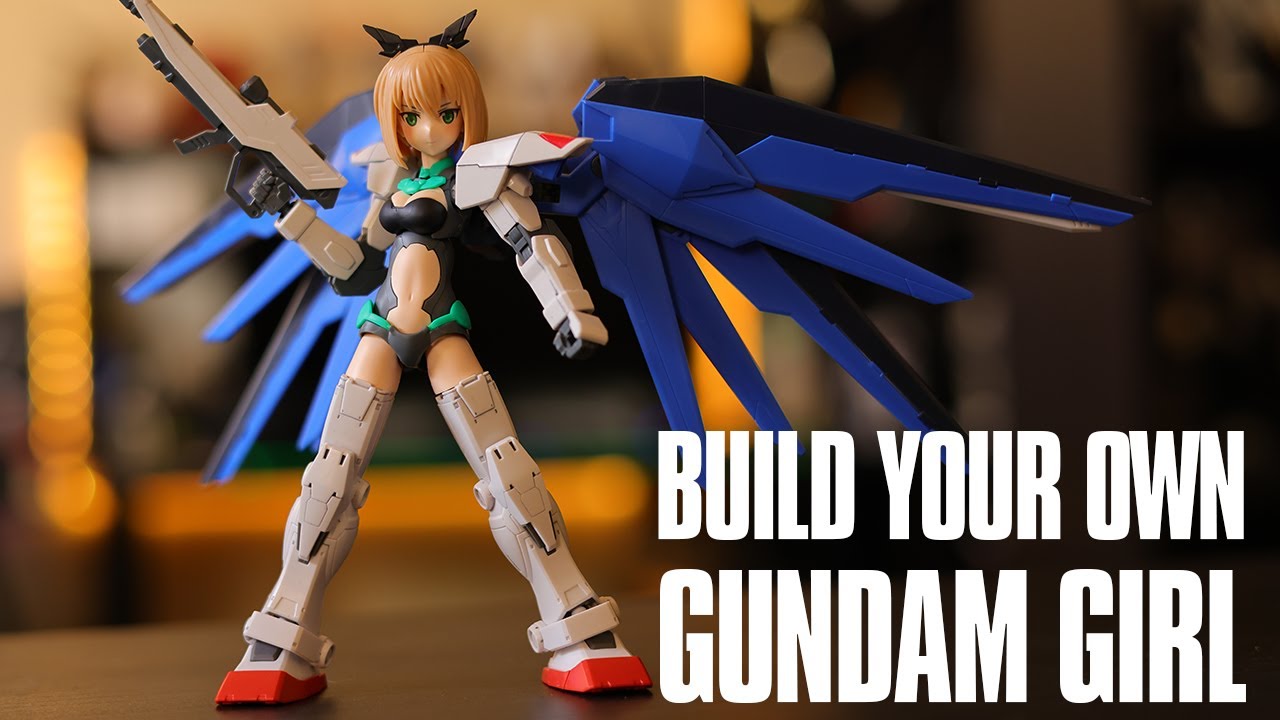 BUILD YOUR OWN GUNDAM GIRL - 30 Minute Sisters Tiasha Review