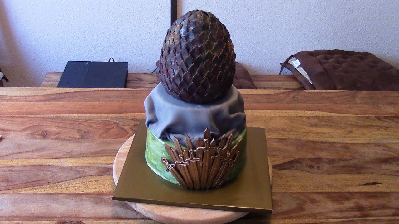 Game of Thrones Torte Drachenei / Game of Thrones Cake