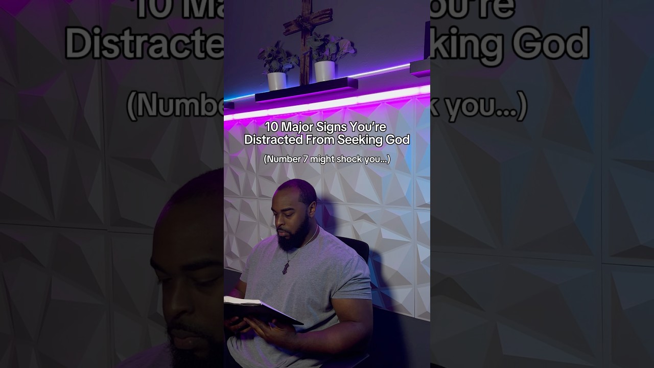 10 Major Signs You&rsquo;re Distracted From Seeking God #christian #faith #bible #bibleverse #god #shorts