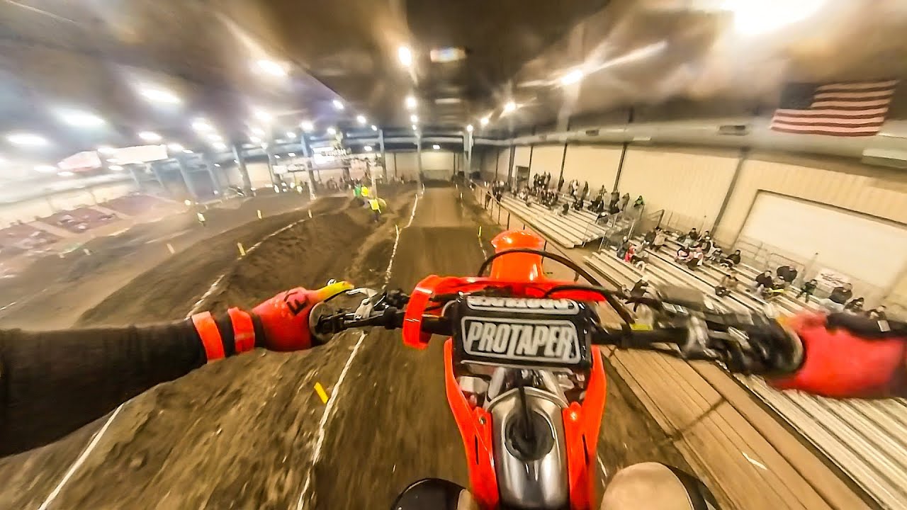 250 Pro Class Arenacross Main Event….Sending The Huge Triple