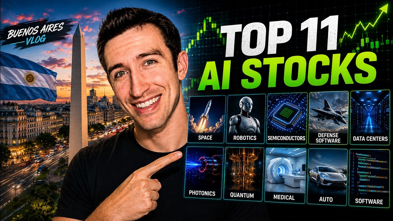 The Top 11 AI Stocks In Robotics, Quantum, Space, Photonics and More... (5 Min of Buenos Aires)