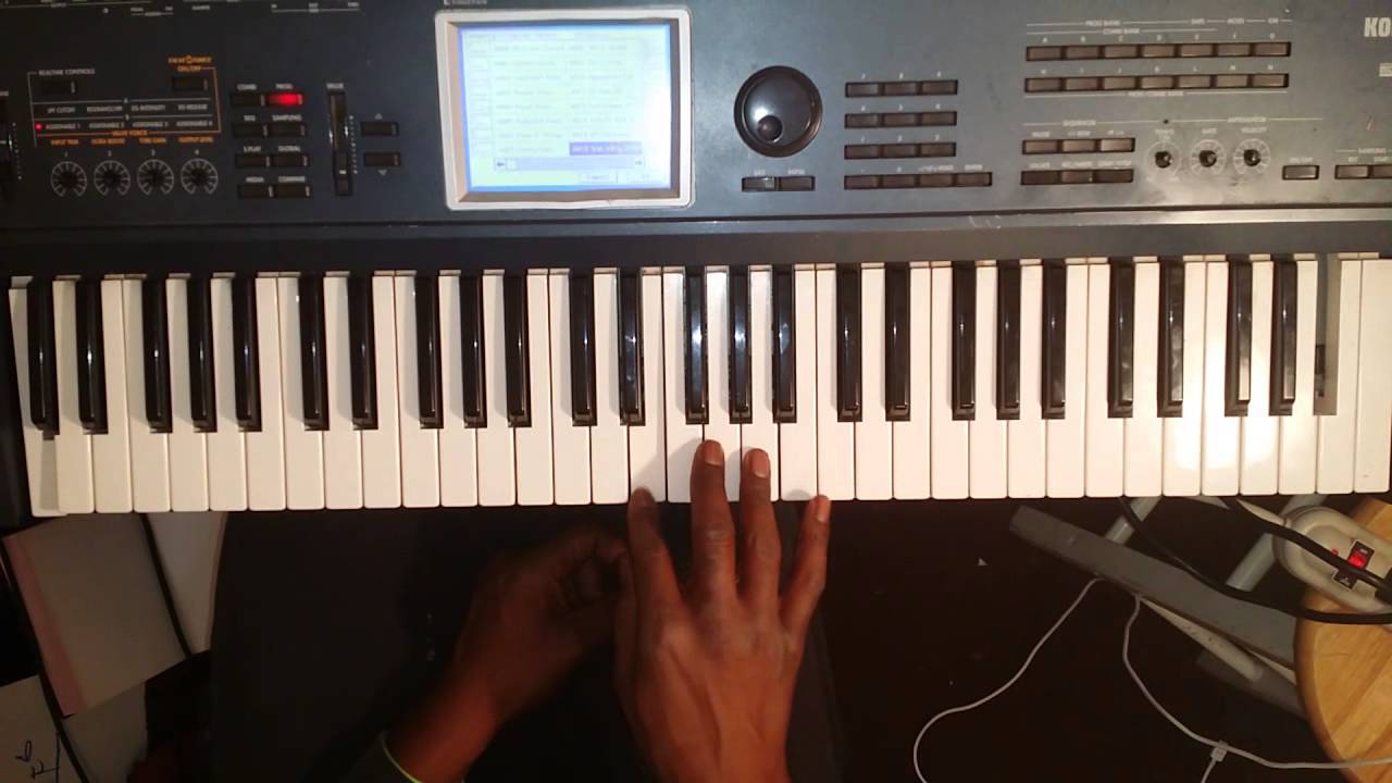 Half Crazy by Musiq Soulchild piano tutorial