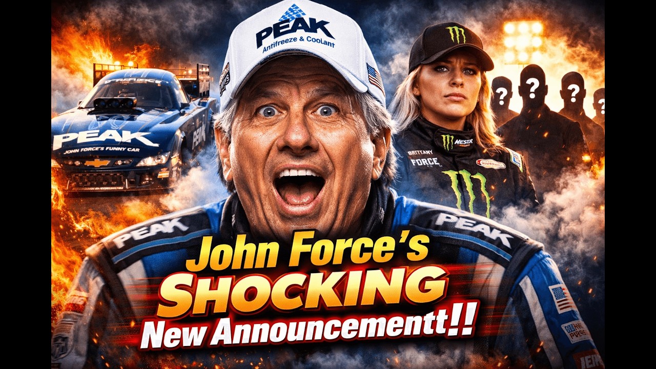 John Force's Shocking New Announcement