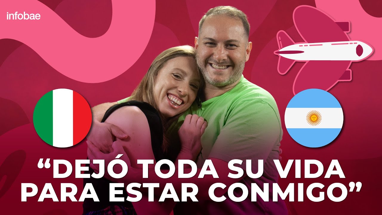 Una italiana y un argentino, un encuentro en Irlanda y una decisión valiente #AmoresQueCruzanElMapa
