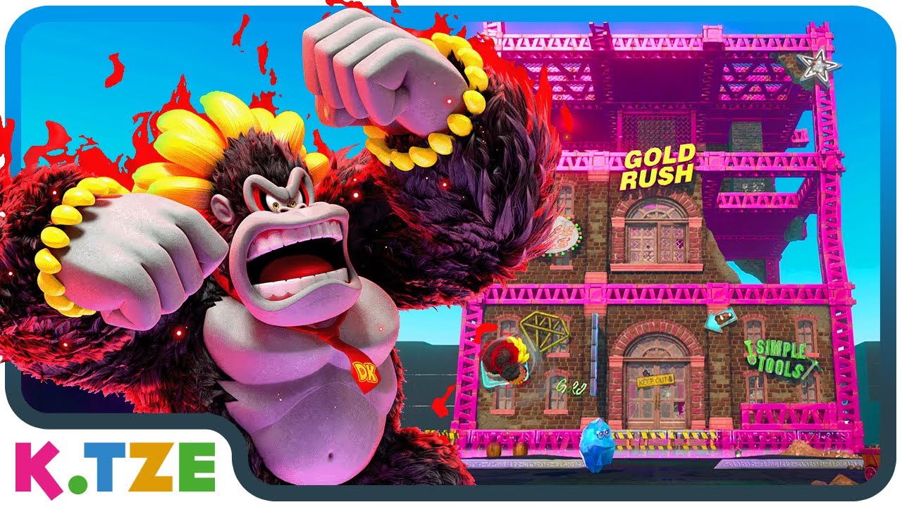 Reißt das Gebäude ab! 🏭😤 Donkey Kong Bananza | Folge 13