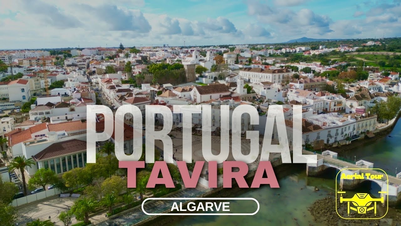 Tavira 4K Aerial Views (Algarve, Portugal)