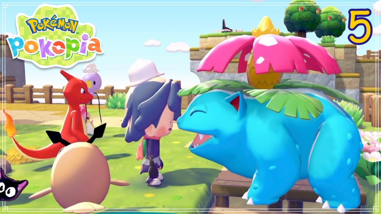Pokémon Pokopia #5 - Mnóstwo nowych pokemonów ,powoli popychamy fabułę do przodu.