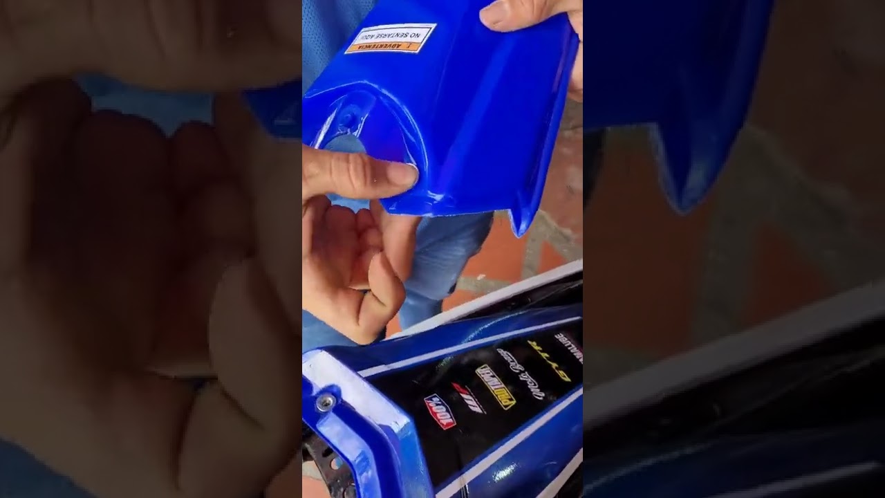 #xtz125 cola acerbis / exosto pipeta / extensi&oacute;n placa