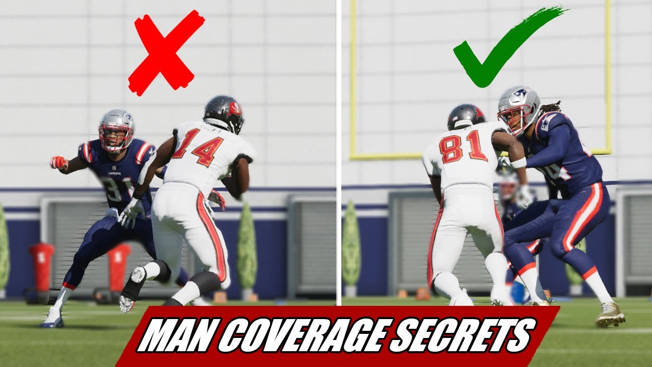 I Found This Secret For Playing MAN COVERAGE in Madden 21 After 24 hours of Practice |Defensive Tips