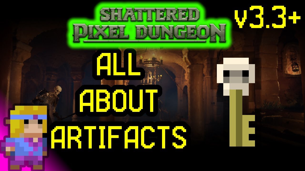 Все артефакты объяснены — Shattered Pixel Dungeon