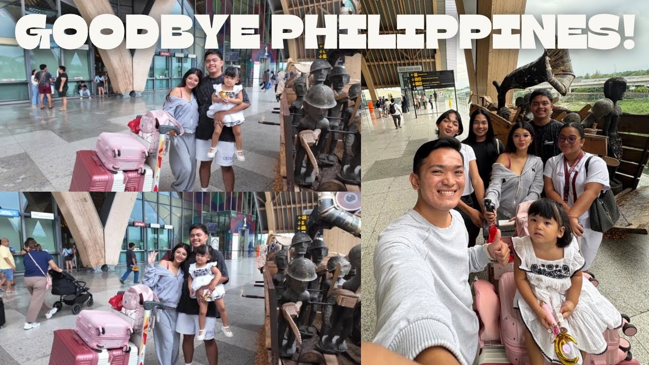 FINALLY THE LONG WAIT IS OVER - BYE PHILIPPINES 🇵🇭| ERICA AHERN