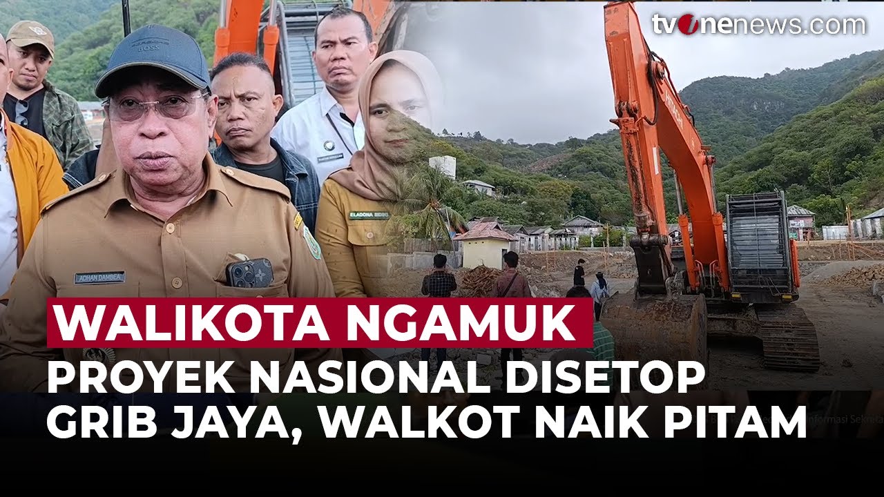 Walkot Gorontalo Ngamuk Proyek Nasional Dihentikan Ormas, Nyaris Baku Hantam| OneNews Update
