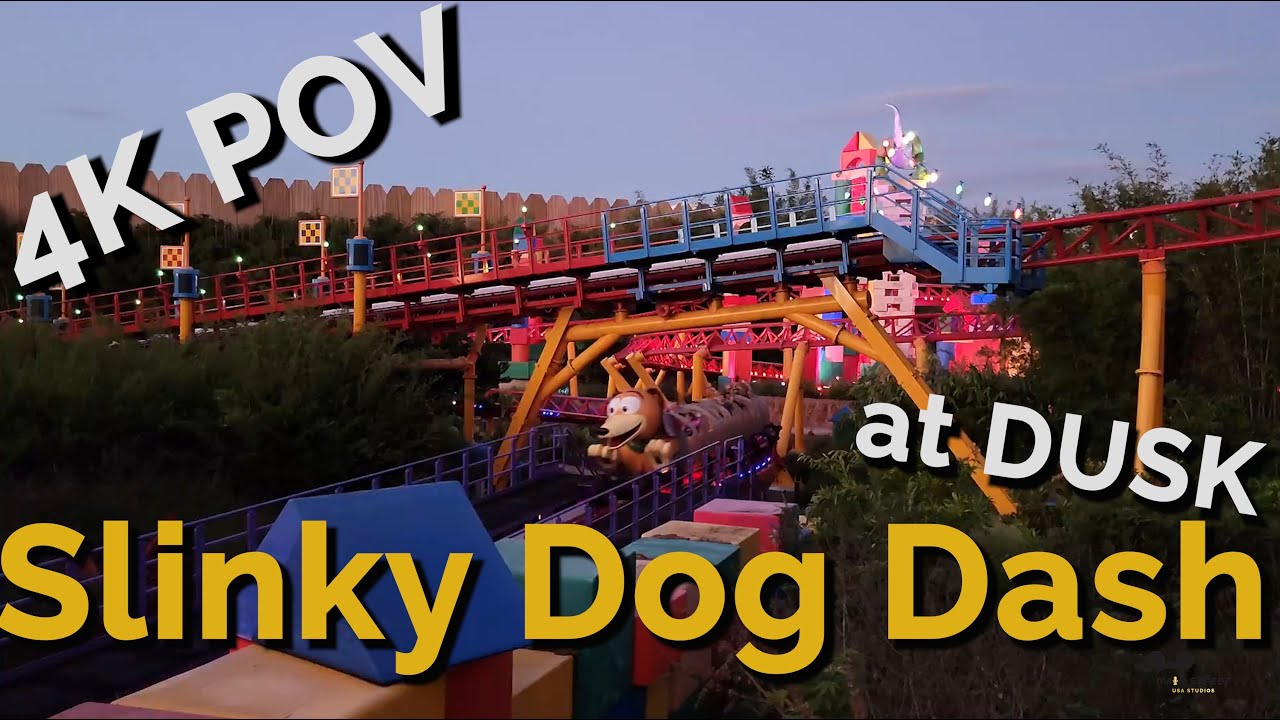 Slinky Dog Dash 4K POV