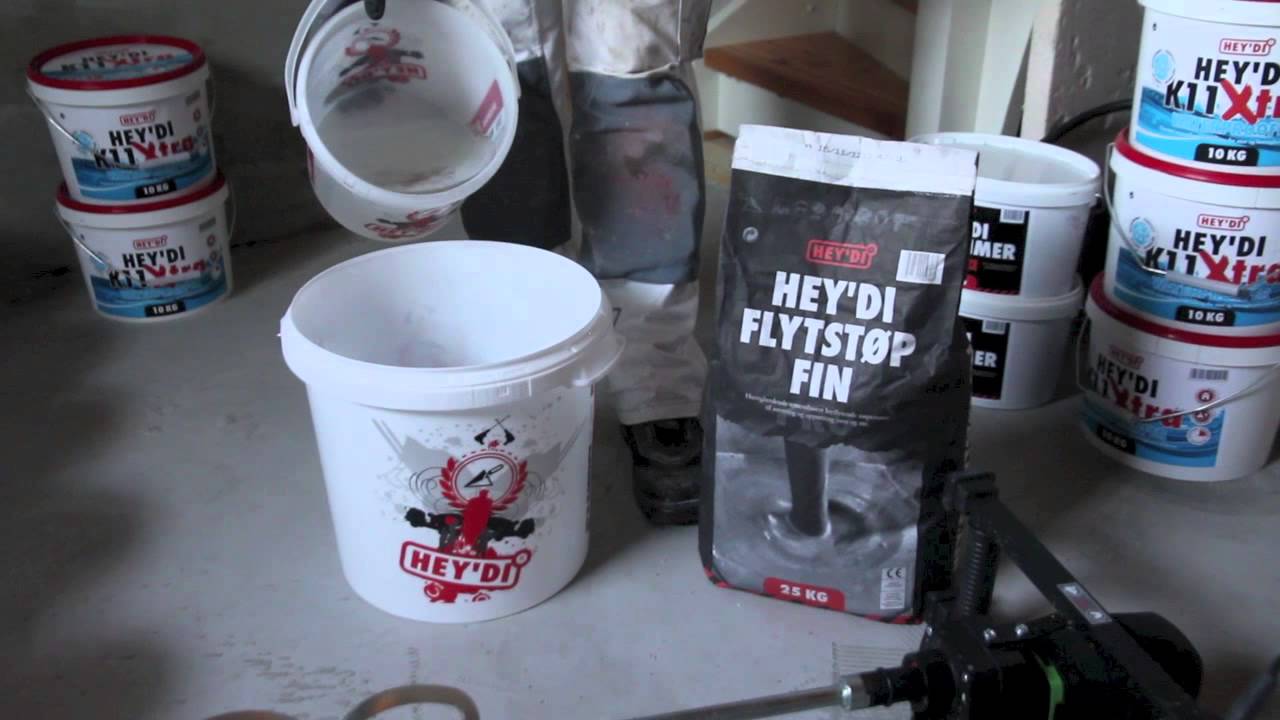 Hey'di K11 Xtra Waterproofer og Hey'di Flytstøp/Flytstøp Fin