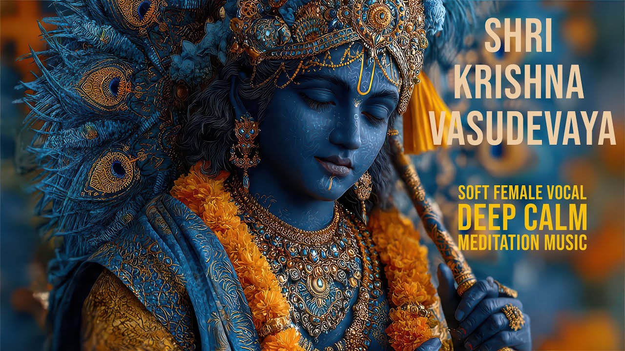 Shri Krishna Vasudevaya | Slow Soothing Mantra for Peace, Healing & Meditation | Divine Bliss Chant