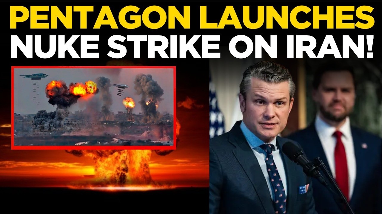 Watch LIVE: Pentagon Briefing Turns Explosive on Iran Attack | 'US Will Go Nuclear On Iran Soon?'