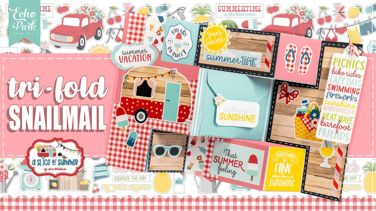 Zo maak je een Snail Mail in Zomers Thema met Echo Parks