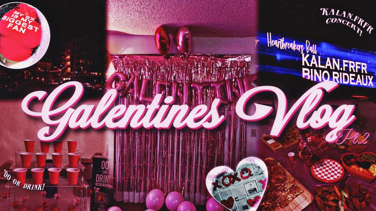 Galentines vlog pt.2 + kalan.frfr & bino rideaux