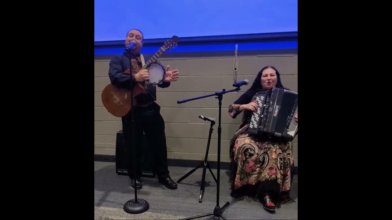 Ой там на товчку на базарі Bayan Accordion Guitar