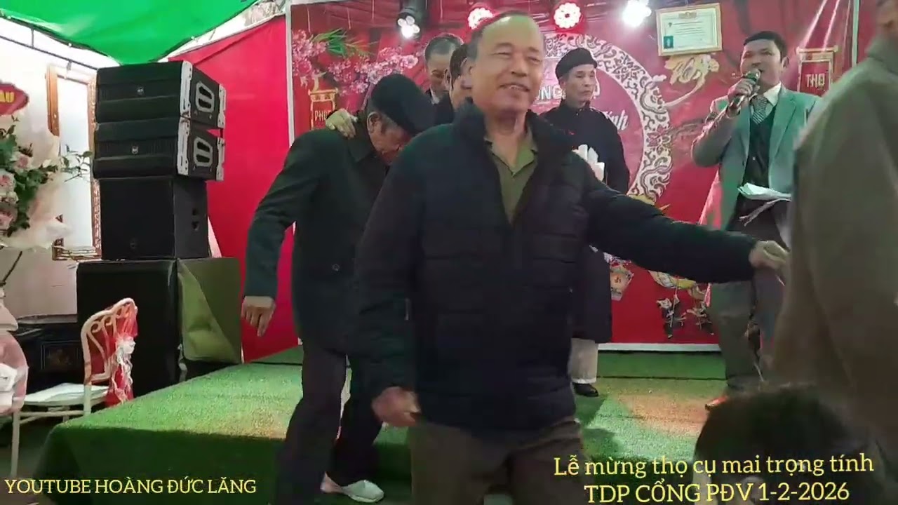 Lễ mừng thọ tuổi 70 cụ ông mai trọng tính TDP CỔNG PĐV. 