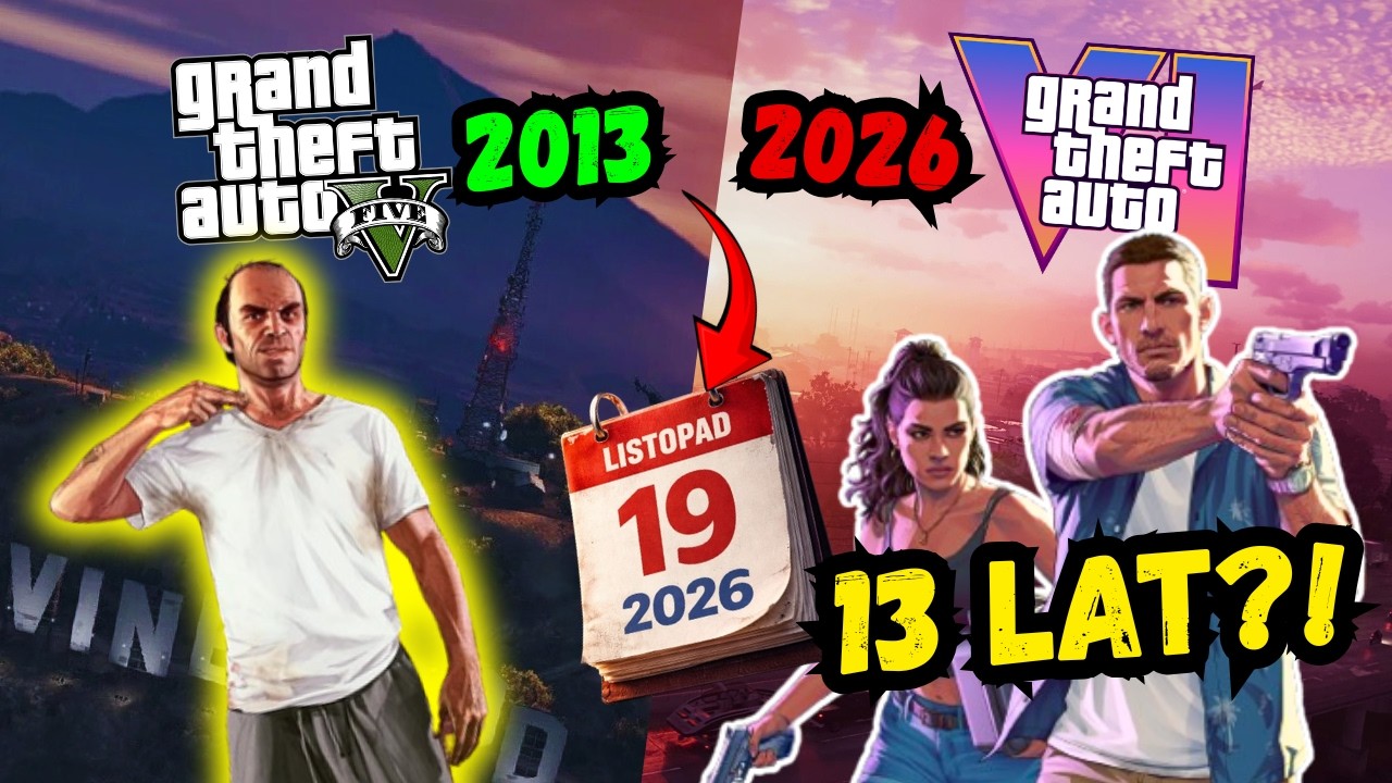Dlaczego gracze na GTA 6 czekają aż 13 lat?