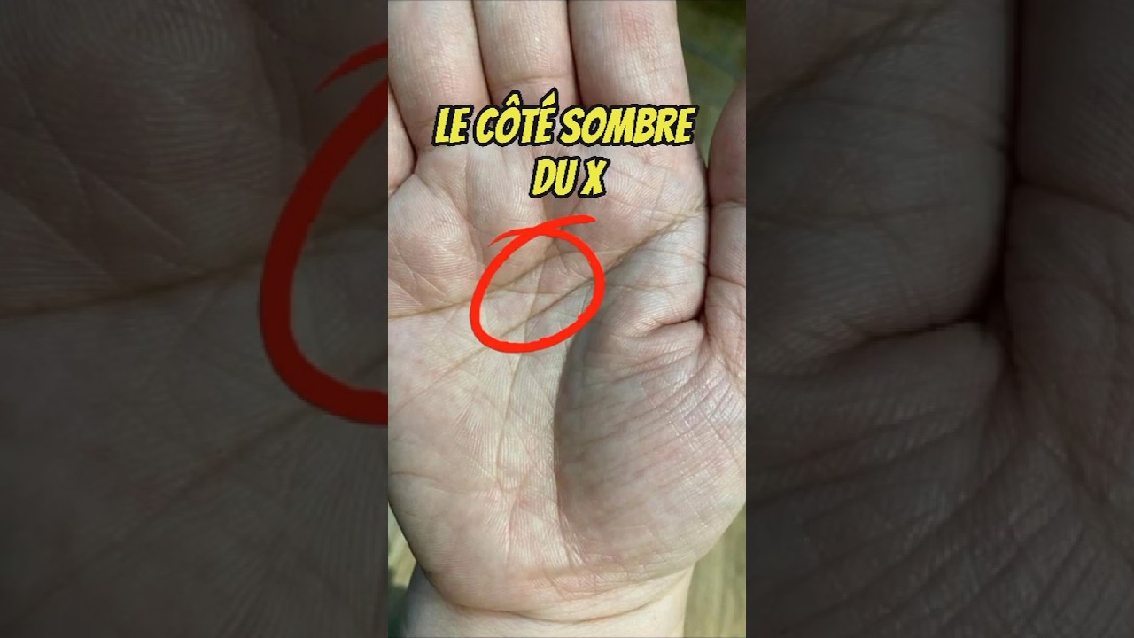 Le signe en forme de X sur la paume et ce que vous devez savoir #chiromancie #psychoenergetique