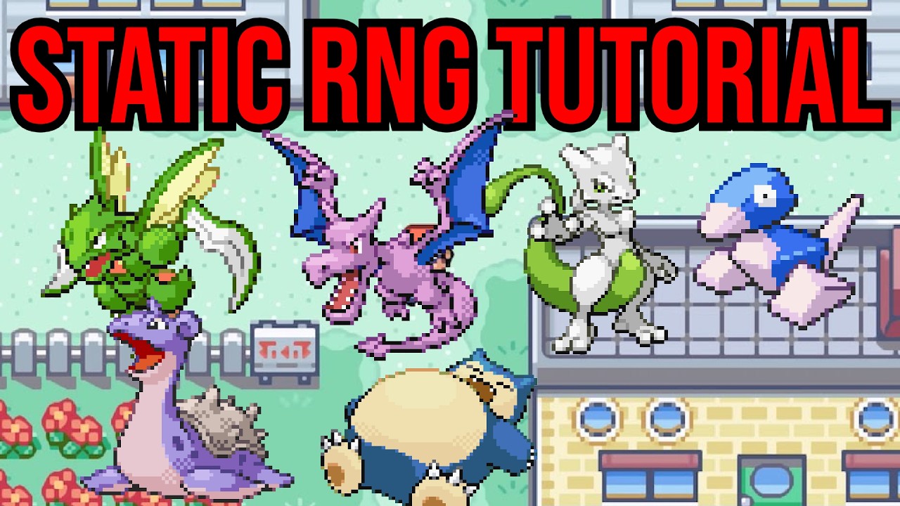 Shiny Static Pokemon RNG Manipulation