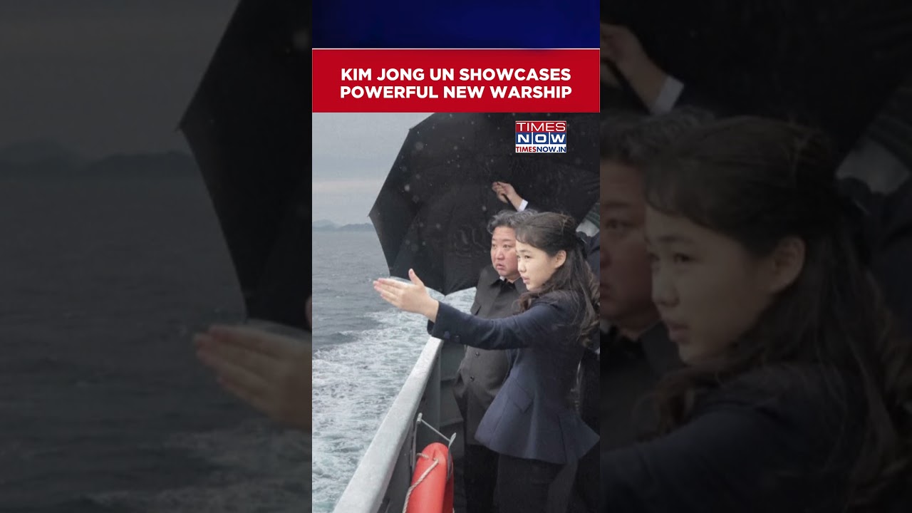 Kim Jong Un Showcases New Warship Ahead Of Xi Jinping Visit | North Korea | China #shorts